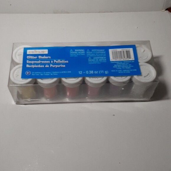 Creatology 12 Glitter Shaker Variety Pack Multicolor Multipurpose Crafting Lot - Picture 4 of 6